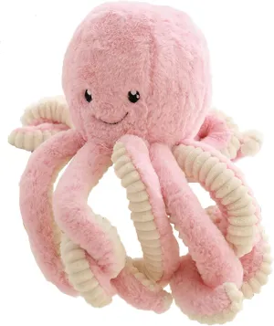 Cute Cartoon Octopus Stuffed Animals Octopus Plush Doll Toys Octopus Plushies Toys Gift Sea Stuffed Toys for Kids and Lovers Home Decor (Pink, 31.4-Inch)