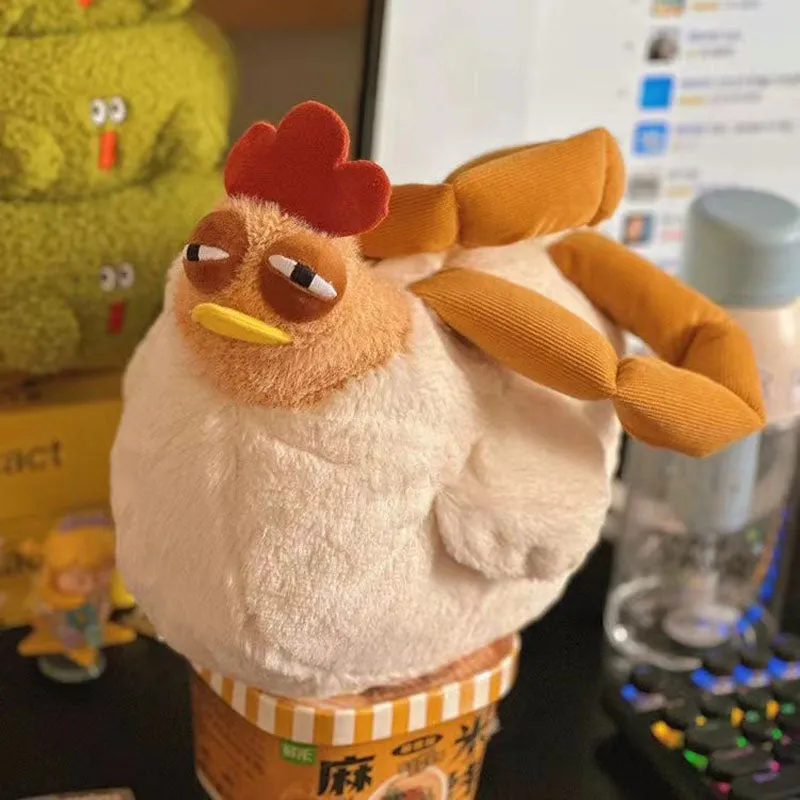 Cute Chicken Plush Handbag
