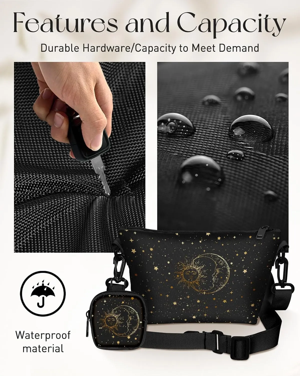 Cute Crossbody Bags for Women - Fashion Design Small Cross Body Bag Cell Phone Purse Wallet Shoulder for Girls