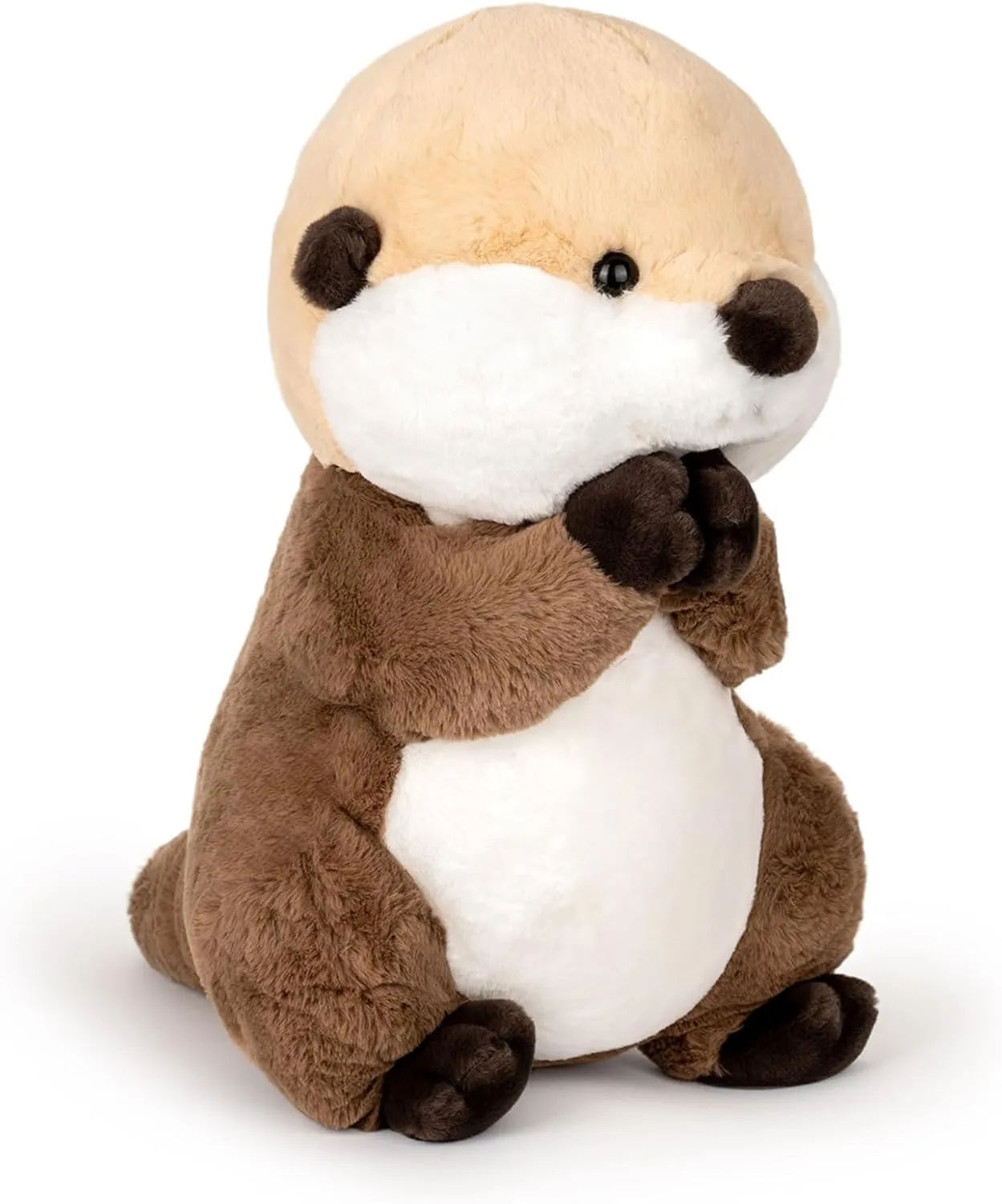 Cute Otter Plush 9.8" Stuffed Animal - Sea Otter Plushie Toy for Kids, Children, Girls & Boys