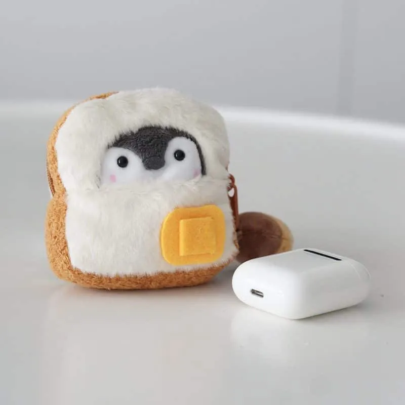 Cute Plush Cartoon Takoyaki Storage Bag