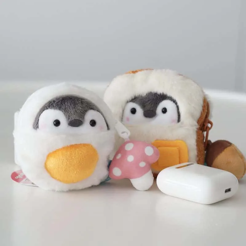 Cute Plush Cartoon Takoyaki Storage Bag