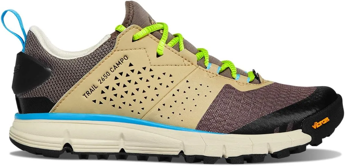 Danner Women's Trail 2650 Campo 3" Hiking Shoes, Lightweight, Breathable, Shock-Absorbing, Vibram Megagrip Outsole