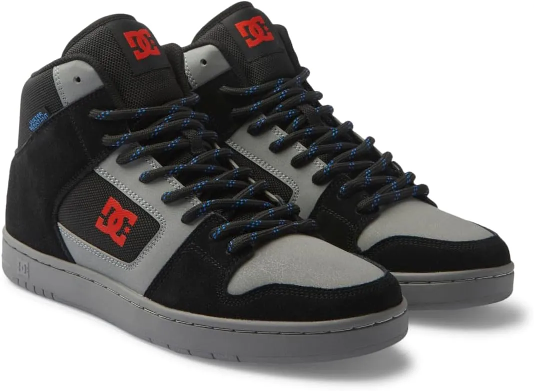 DC Shoes Manteca 4 Hi WR - High Top Leather Shoes for Men