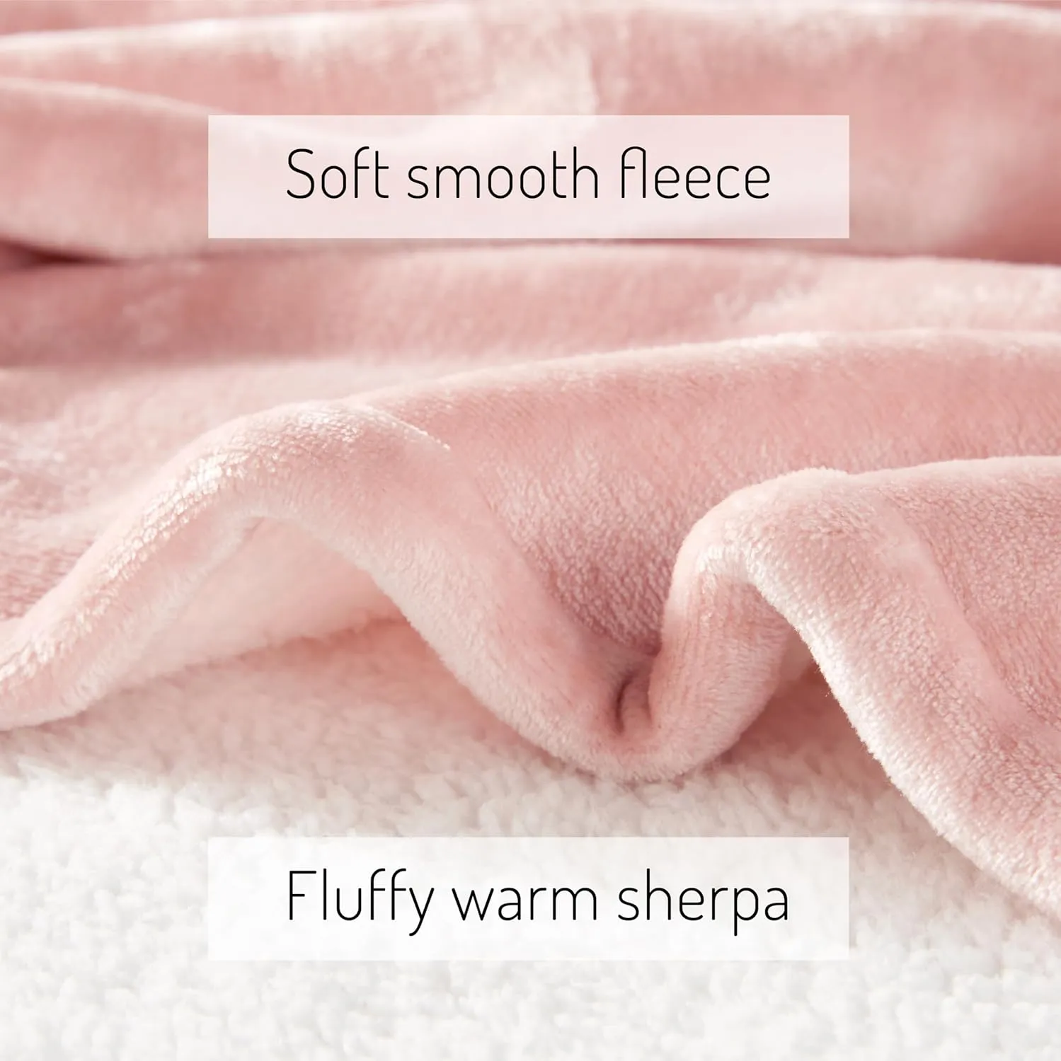 Degrees of Comfort Wearable Blanket Hoodie for Kids Teens, 6-13 YR Girls Boys, Soft & Cozy Sherpa