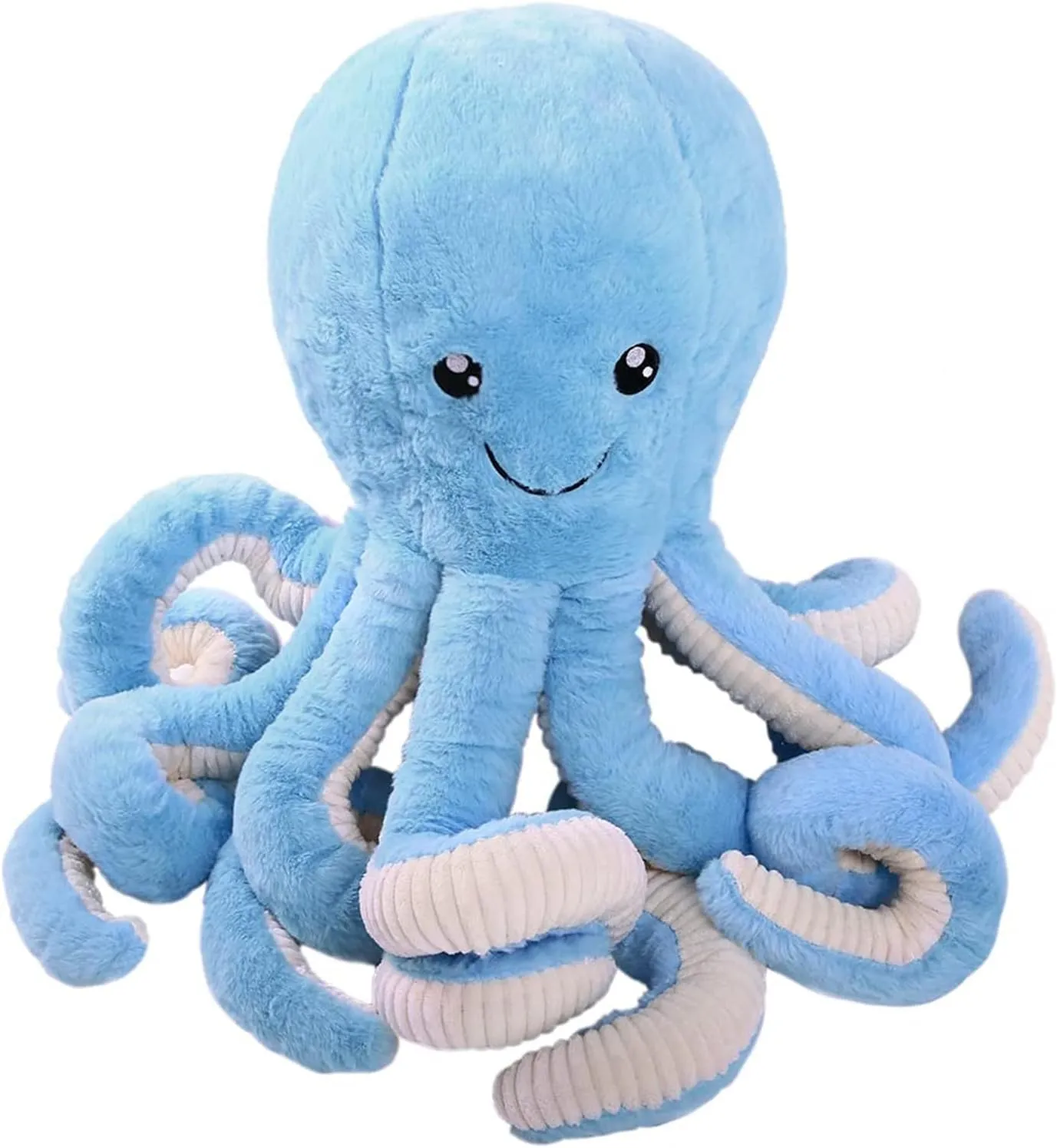 DENTRUN Octopus Stuffed Animals, Giant Octopus Plush Doll Play Toys for Kids Girls Boys Adults Birthday Xmas Halloween Present Stuffed Sea Animals Plushie, 7/16/24/32 Inches, 5 Colors