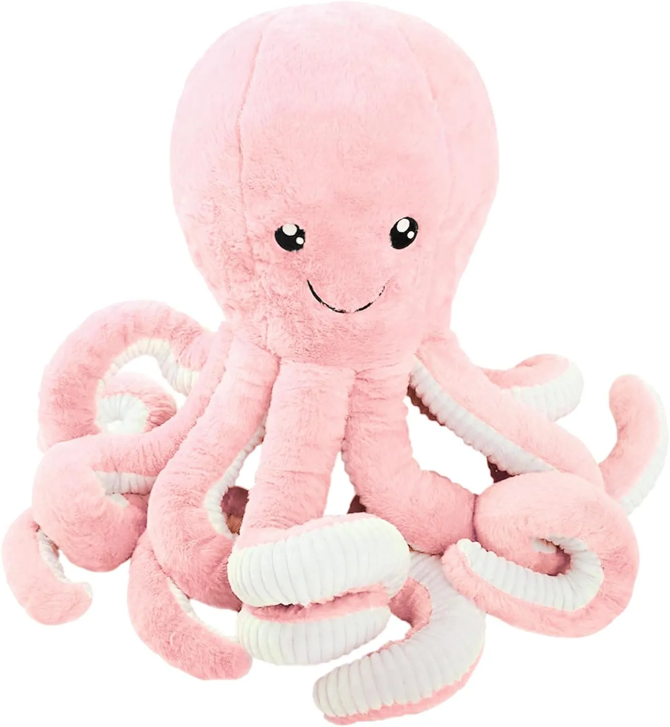 DENTRUN Octopus Stuffed Animals, Giant Octopus Plush Doll Play Toys for Kids Girls Boys Adults Birthday Xmas Halloween Present Stuffed Sea Animals Plushie, 7/16/24/32 Inches, 5 Colors