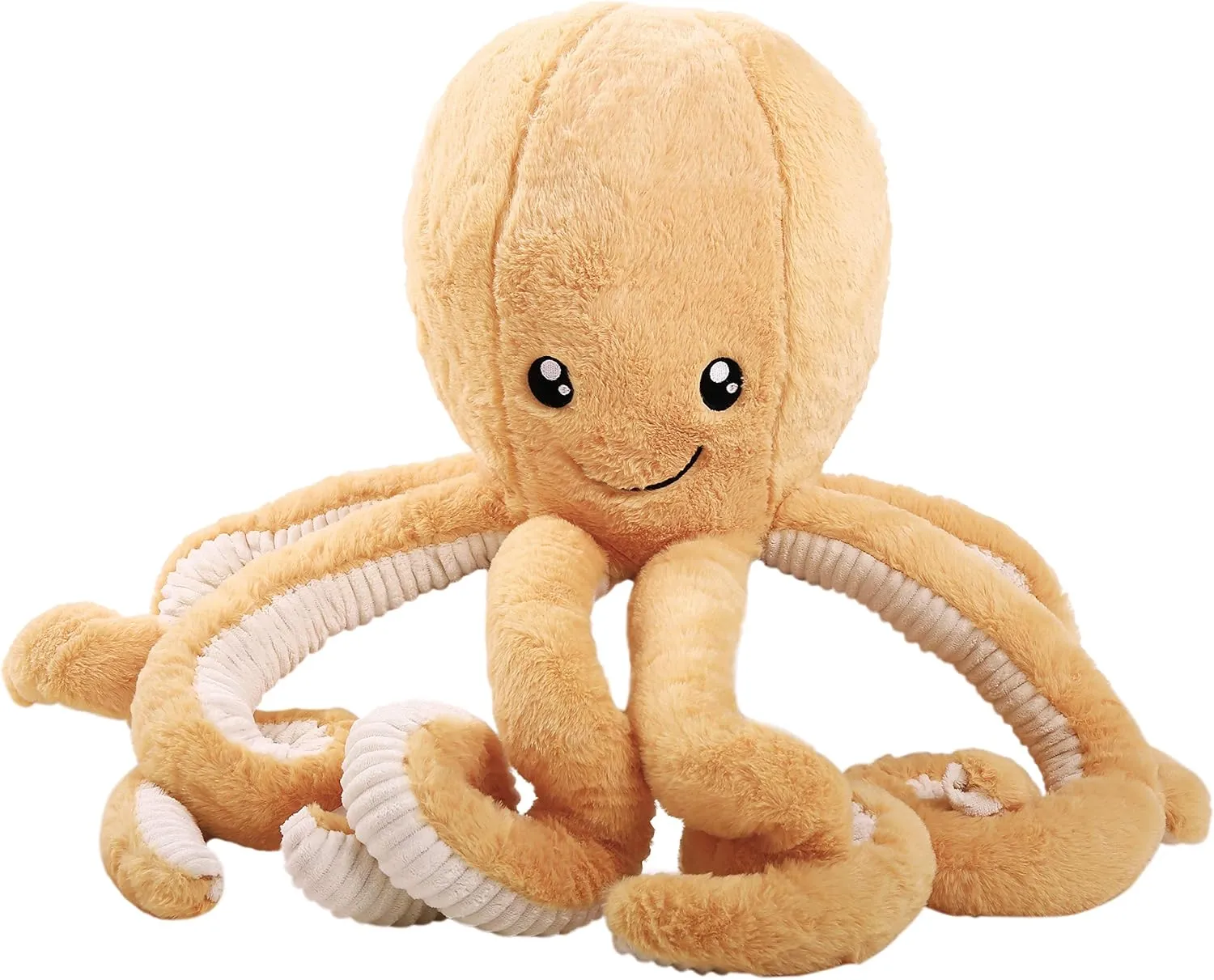 DENTRUN Octopus Stuffed Animals, Giant Octopus Plush Doll Play Toys for Kids Girls Boys Adults Birthday Xmas Halloween Present Stuffed Sea Animals Plushie, 7/16/24/32 Inches, 5 Colors