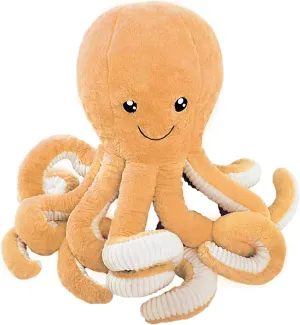 DENTRUN Octopus Stuffed Animals, Giant Octopus Plush Doll Play Toys for Kids Girls Boys Adults Birthday Xmas Halloween Present Stuffed Sea Animals Plushie, 7/16/24/32 Inches, 5 Colors