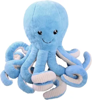 DENTRUN Octopus Stuffed Animals, Giant Octopus Plush Doll Play Toys for Kids Girls Boys Adults Birthday Xmas Halloween Present Stuffed Sea Animals Plushie, 7/16/24/32 Inches, 5 Colors