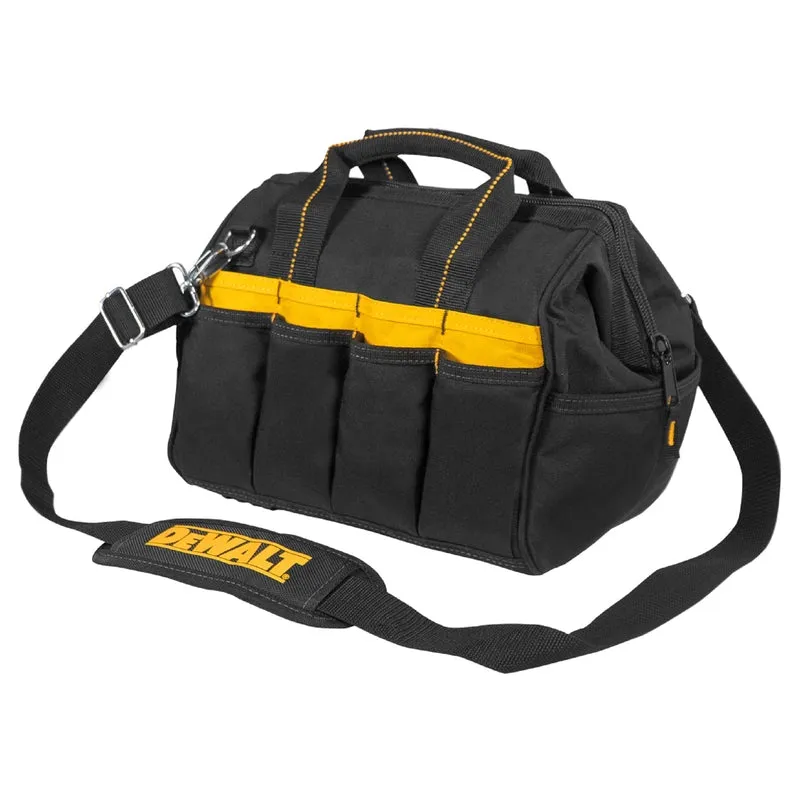 DeWalt 5.25 in. W X 11.75 in. H Polyester Backpack Tool Bag 29 pocket Black/Yellow 1 pc