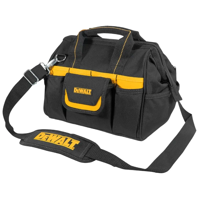 DeWalt 5.25 in. W X 11.75 in. H Polyester Backpack Tool Bag 29 pocket Black/Yellow 1 pc
