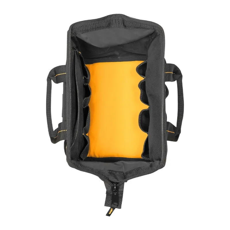 DeWalt 5.25 in. W X 11.75 in. H Polyester Backpack Tool Bag 29 pocket Black/Yellow 1 pc