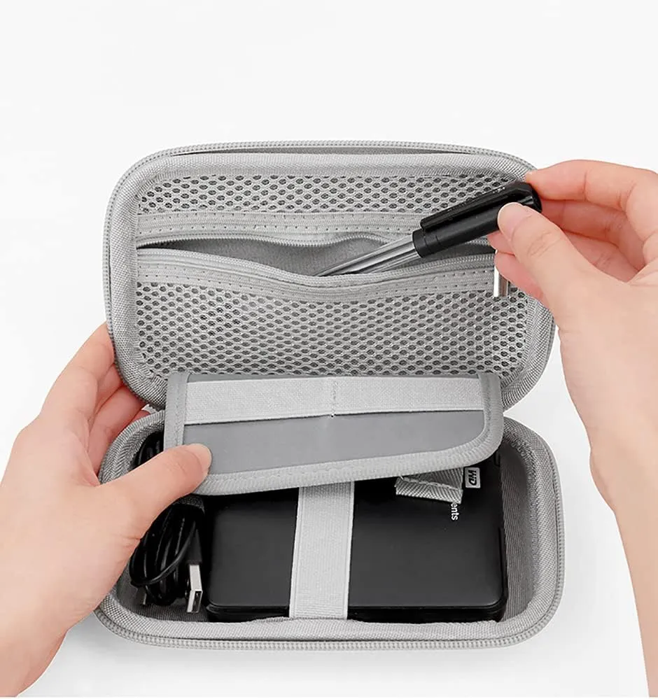 Diabetic Supplies Bag Blood Sugar Test Kit Case Organizer For Blood Glucose Monitor / Meter, Diabetes Test Strips, Lancets, Lancing Device, Insulin Pen, Syringes, Pills, Alcohol Wipe (B-Gray, Large)