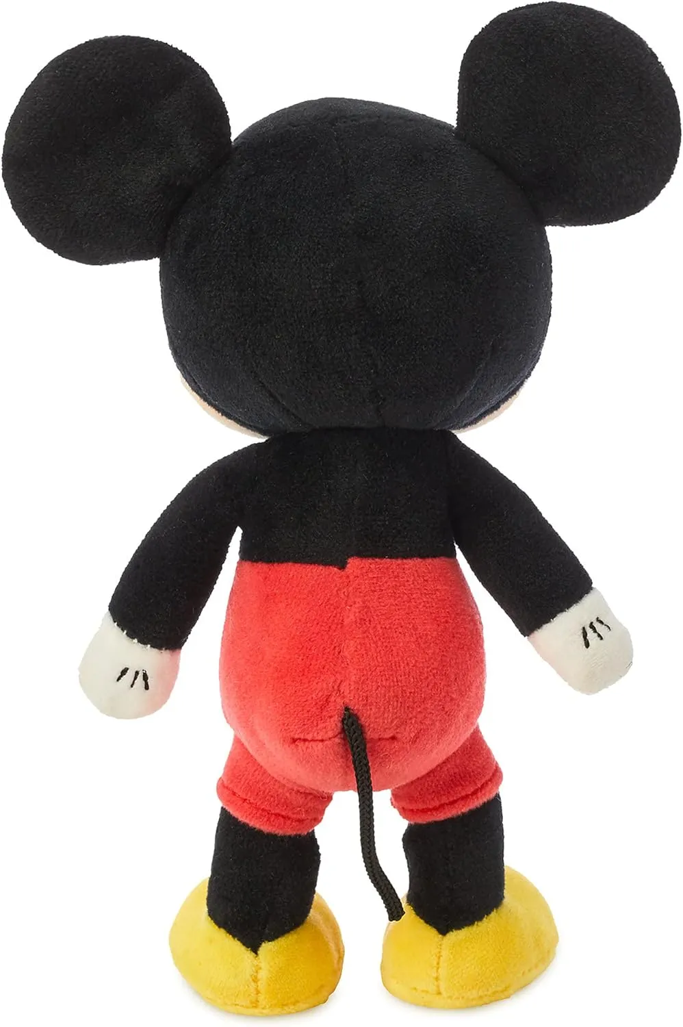 Disney Store Official Mickey Mouse nuiMOs Plushie - Soft Plush with Embroidered Features, Poseable Hands & Turning Head, Magnetic Hands for Holding, 6 Inches, Dress Up with nuiMOs Outfits