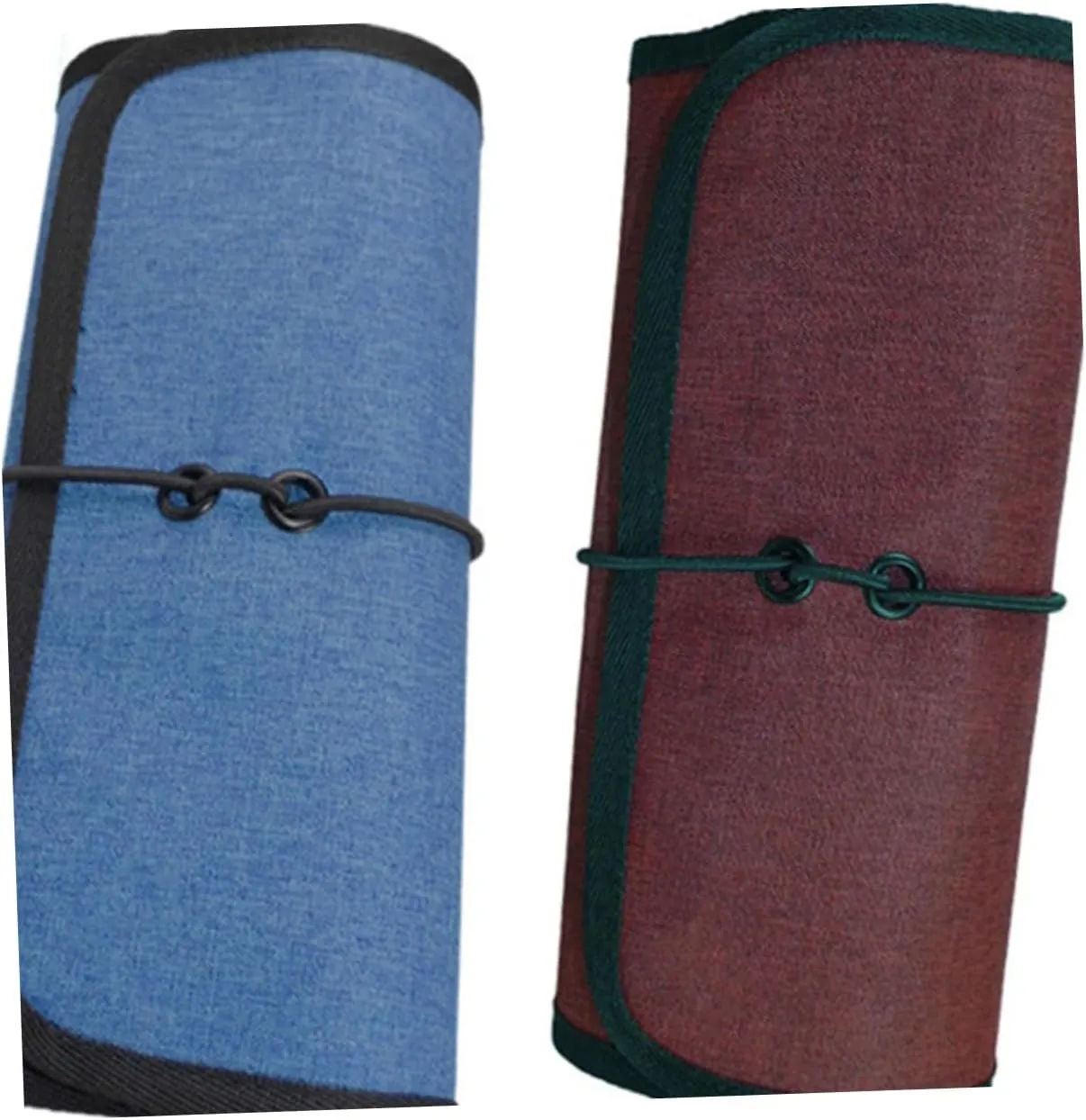 DOITOOL 3pcs Usb Cable Storage Bag Foldable Storage Pouch Charger Pouch Travel Tote Bag Digital Red