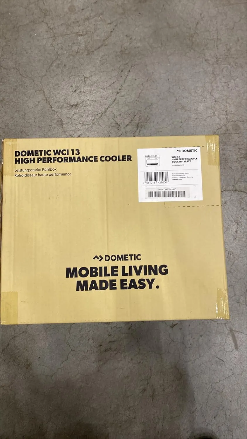 Dometic Cool-Ice WCI - Passive Cool Box - Thermal Box - Keeps Ice Cubes Frozen for Days - Cool Box for Car, Truck, Boat, Motorhome
