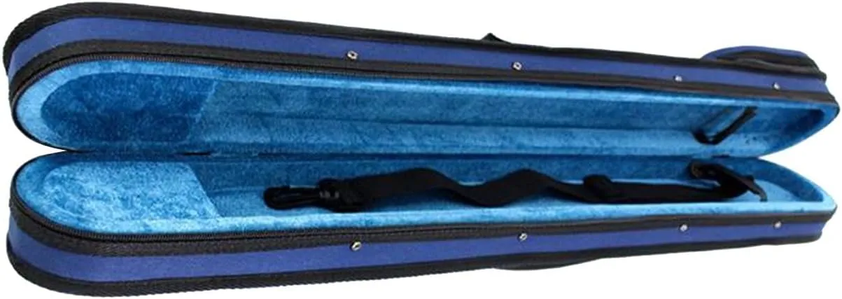 Double Bass, Bass Box, Waterproof, Thick Padded, Bag, Double Bass Case for Travel Performances, Outdoor Camping, Blue