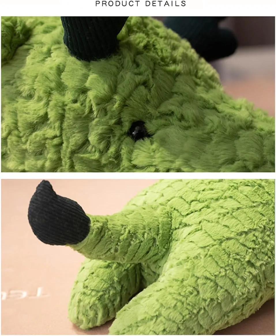 Dragon Plush Pillow - 47 Inch Dragon Stuffed Animal - Birthday, Christmas, Valentine's Day Gift for Kids Boys Girls (Green)