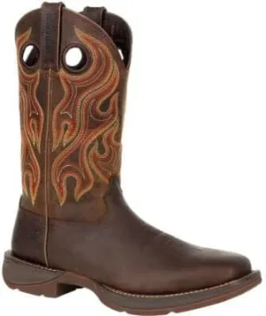 Durango® Men's Rebel™ Western Boot, Dark Chestnut, Size 8(W)