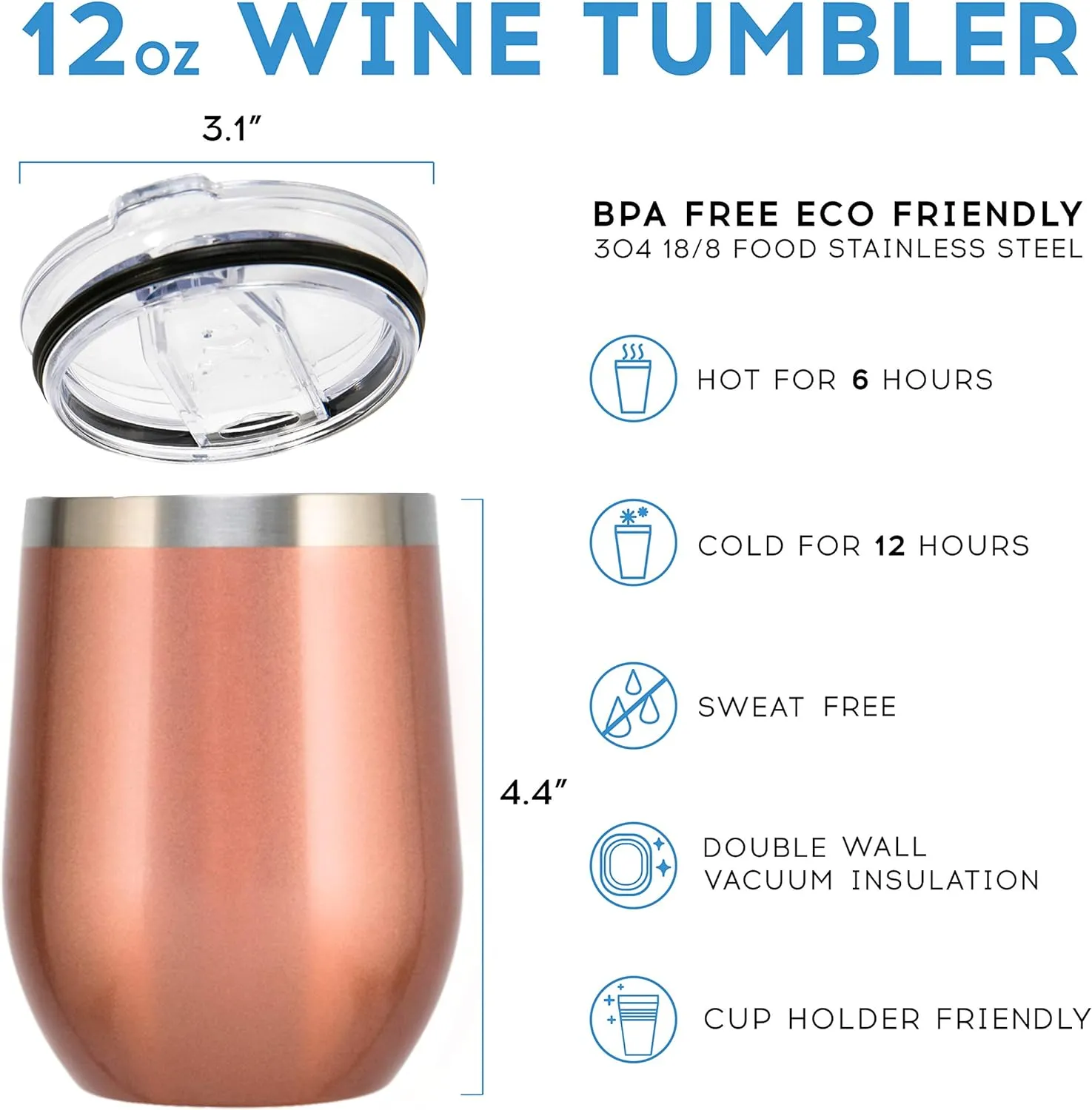 ELEGANTPARK Retirement Gifts for Women 2025 Coworker leaving Gifts for Women Retirement Tumbler for Going Away Farewell Goodbye Friends Teacher Boss Rose Gold Cup 12 OZ