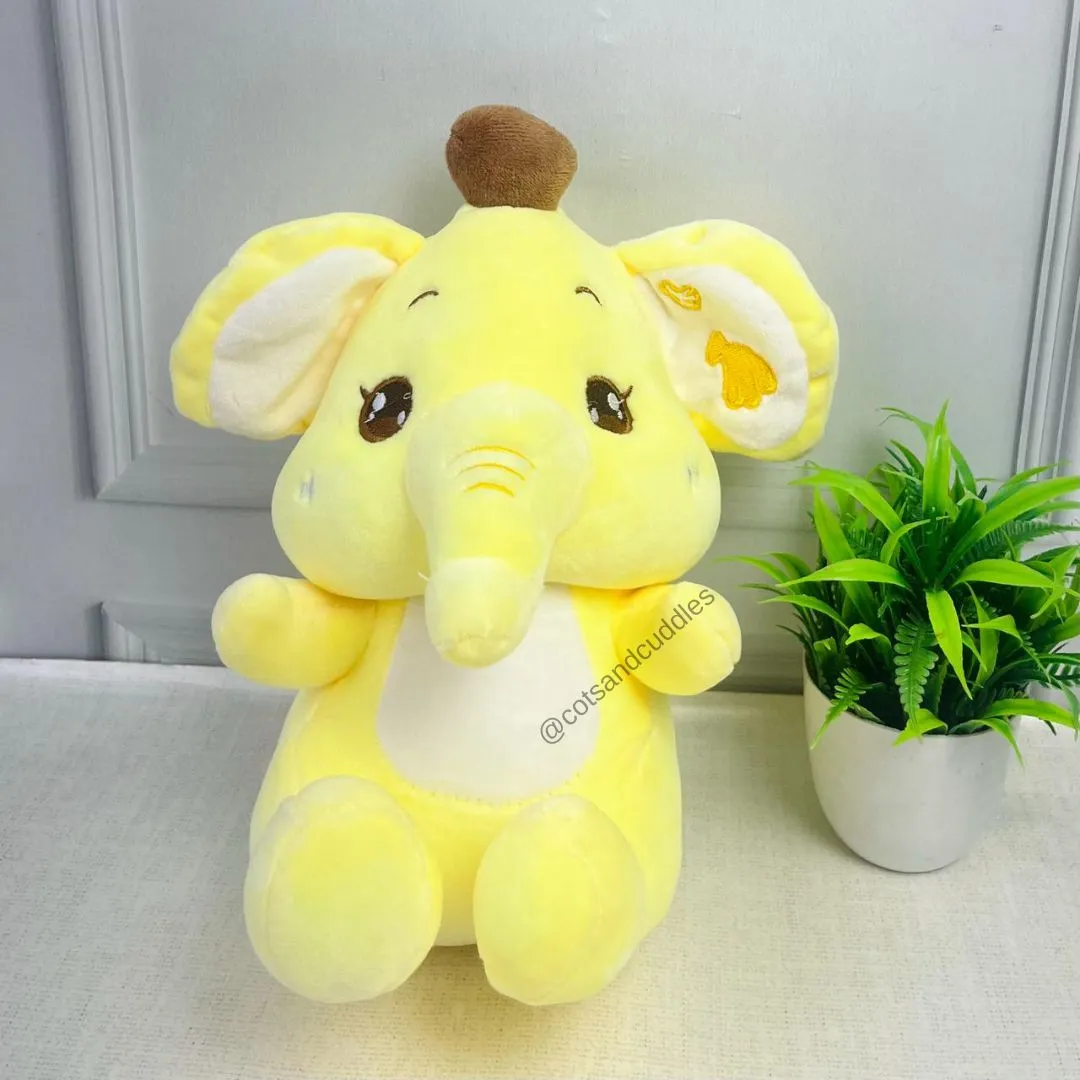 Elephant Soft Plush Toy for Kids 1pc (30cm)