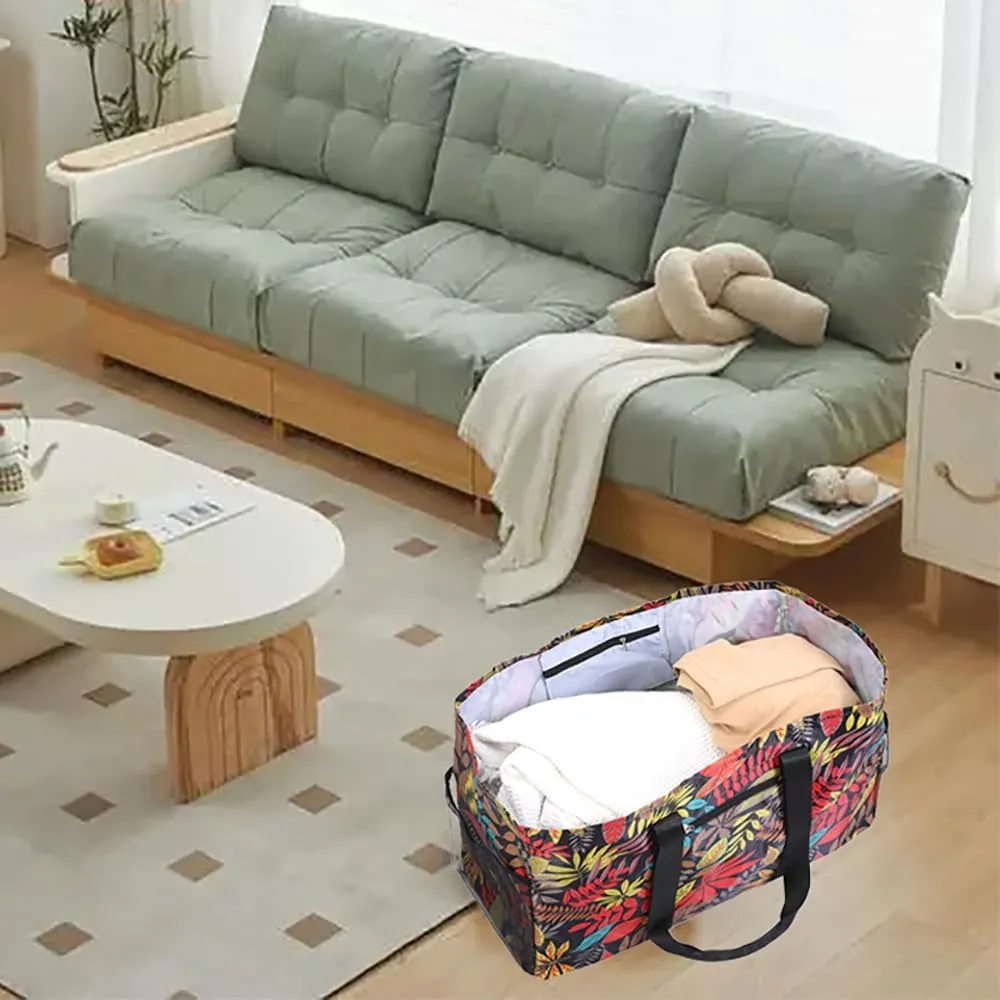 Extra Large Utility Tote - Reusable Shopping Bags, Waterproof Beach Bag, Foldable Storage