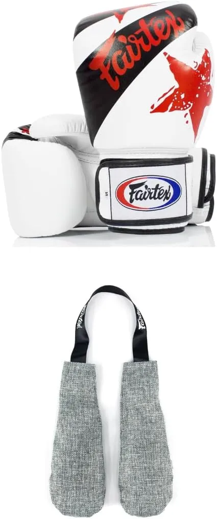 Fairtex BGV1 Boxing Gloves with Deodorizer Inserts | Shock Absorbent Gloves   Odor & Moisture Absorber for Boxing, MMA, Muay Thai | Perfect Bundle for Clean & Durable Gear