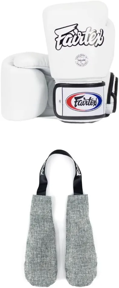 Fairtex BGV1 Boxing Gloves with Deodorizer Inserts | Shock Absorbent Gloves   Odor & Moisture Absorber for Boxing, MMA, Muay Thai | Perfect Bundle for Clean & Durable Gear