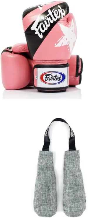 Fairtex BGV1 Boxing Gloves with Deodorizer Inserts | Shock Absorbent Gloves   Odor & Moisture Absorber for Boxing, MMA, Muay Thai | Perfect Bundle for Clean & Durable Gear