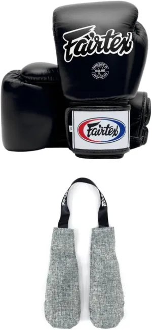 Fairtex BGV1 Boxing Gloves with Deodorizer Inserts | Shock Absorbent Gloves   Odor & Moisture Absorber for Boxing, MMA, Muay Thai | Perfect Bundle for Clean & Durable Gear