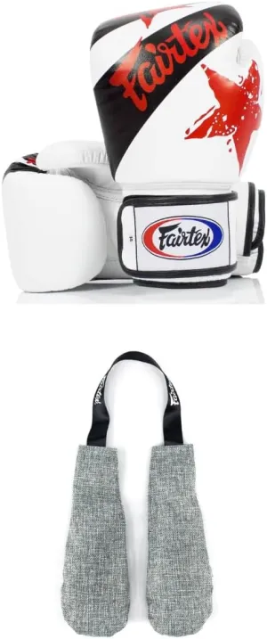 Fairtex BGV1 Boxing Gloves with Deodorizer Inserts | Shock Absorbent Gloves   Odor & Moisture Absorber for Boxing, MMA, Muay Thai | Perfect Bundle for Clean & Durable Gear