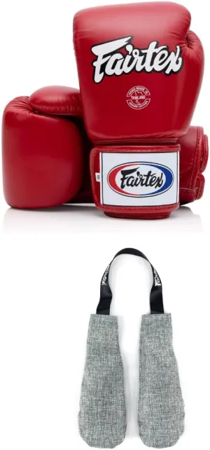 Fairtex BGV1 Boxing Gloves with Deodorizer Inserts | Shock Absorbent Gloves   Odor & Moisture Absorber for Boxing, MMA, Muay Thai | Perfect Bundle for Clean & Durable Gear