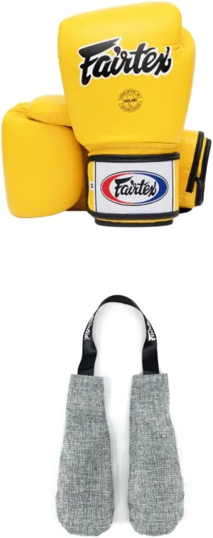 Fairtex BGV1 Boxing Gloves with Deodorizer Inserts | Shock Absorbent Gloves   Odor & Moisture Absorber for Boxing, MMA, Muay Thai | Perfect Bundle for Clean & Durable Gear