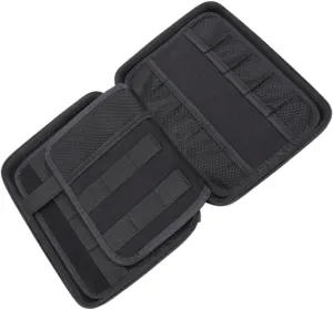 Flash Disk Storage Bag Portable Organizer Pouch for Drives Travel Friendly Storage Container Black Carrying Case for Flash Drives and Accessories