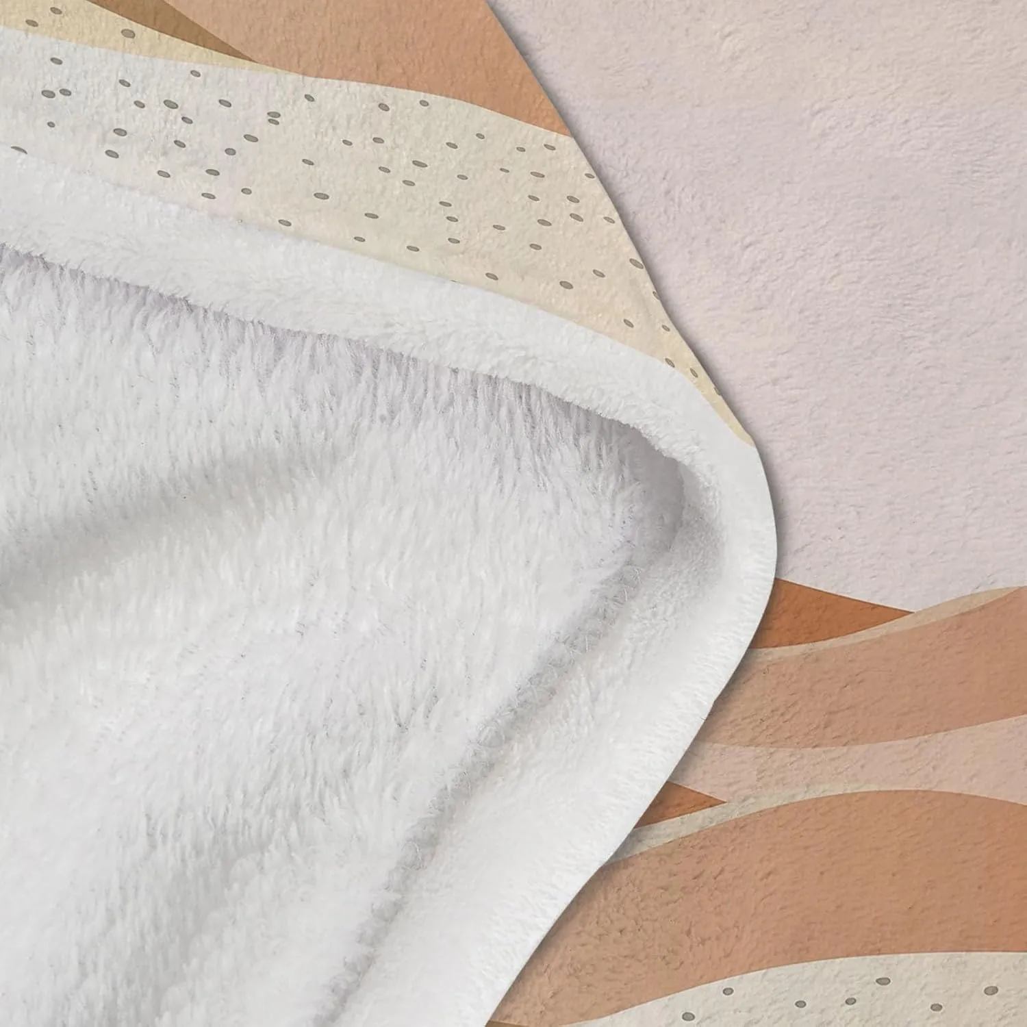 Fleece Throw Blankets, Yellow Soft Flannel Cozy Blankets for Adults - Abstract Style Sand Dunes Desert Scene Lightweight Blanket for Couch Sofa Bed Office, 75 x 100 cm Warm Plush Blankets for Gift