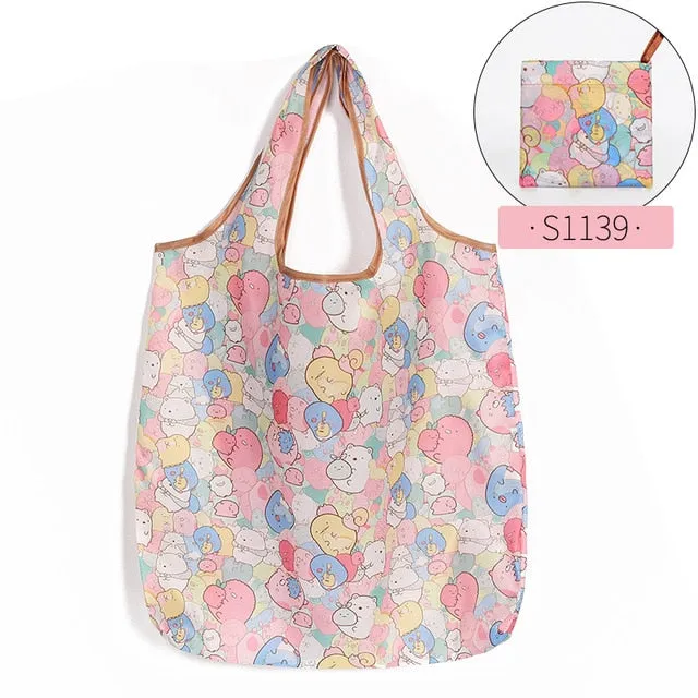 Foldable Reusable Shopping Bag Women