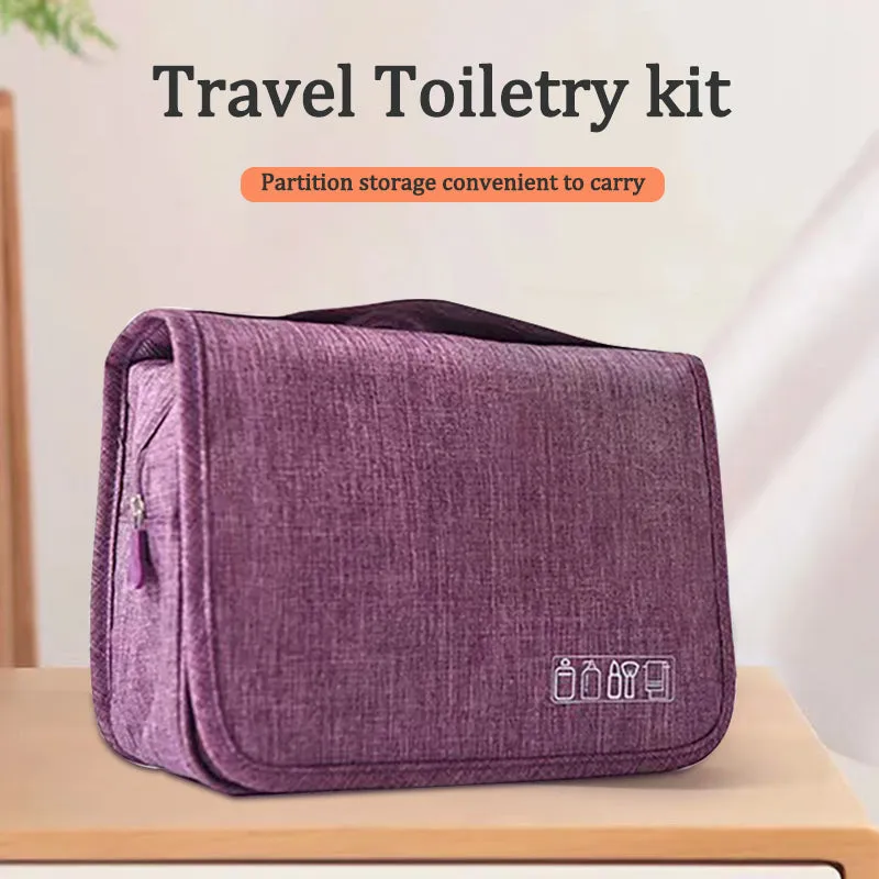 FOLDABLE TOILETRIES POUCH