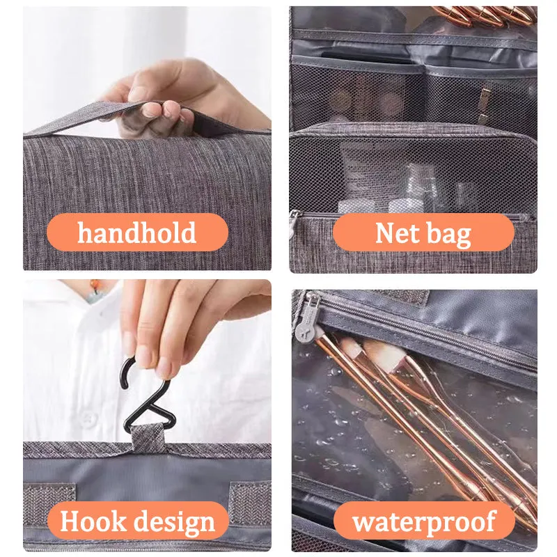 FOLDABLE TOILETRIES POUCH