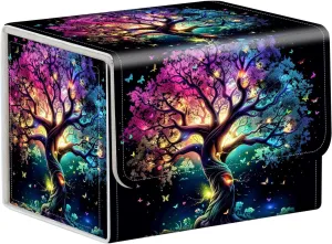 for Card Storage - High Capacity Anime Card Sleeves, Commander Decks, Luminescent Tree