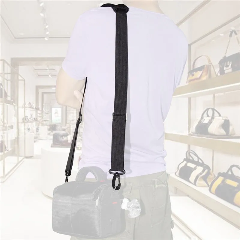 fosoto Camera Shoulder Strap With Double Hooks For DSLR Camera Video bag Waterproof Case Laptop Purse Handbag Messenger bags