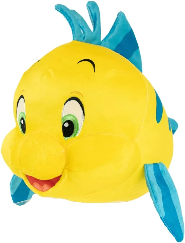Franco The Little Mermaid Flounder Kids Bedding Super Soft Plush Cuddle Pillow Buddy, (Official Licensed Disney Product)