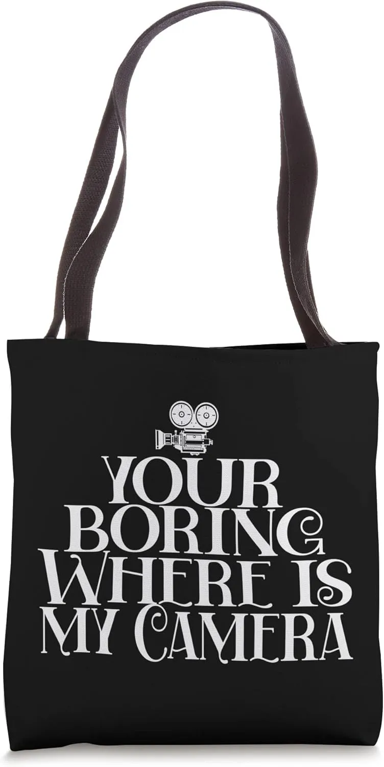 Funny Filmmaker Film Director Cinematographer Filmmaking Tote Bag