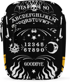 Funny Gothic Skeleton Spirit Detachable Shoulder Strap Small Shoulder Bag Unisex