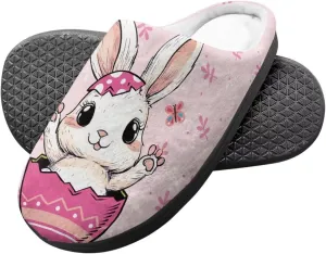 Fuzzy Slippers for Little Kids Boys Girls Cozy Warm Winter House Slippers Comfy with Non-Slip Sole SizeUS 9-15