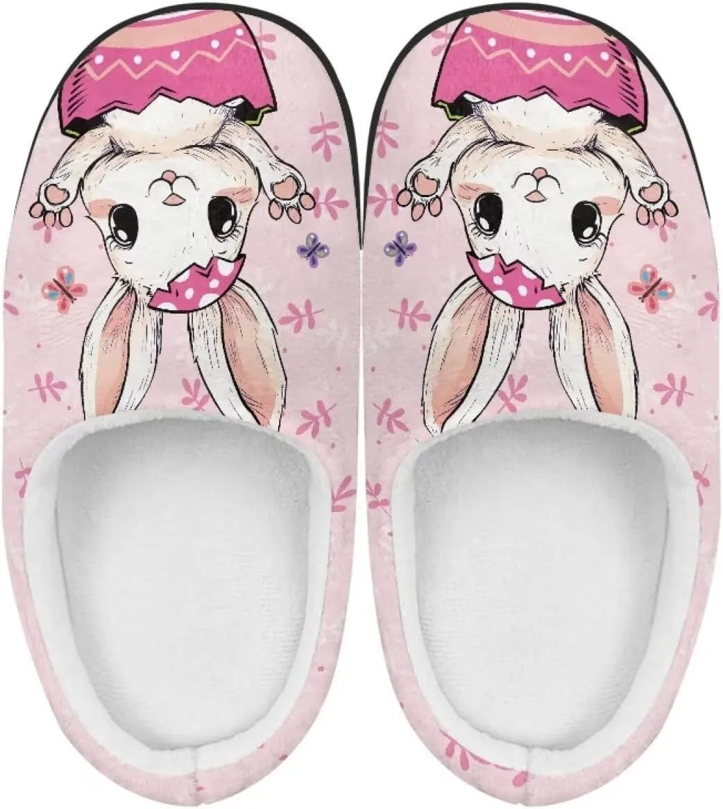 Fuzzy Slippers for Little Kids Boys Girls Cozy Warm Winter House Slippers Comfy with Non-Slip Sole SizeUS 9-15