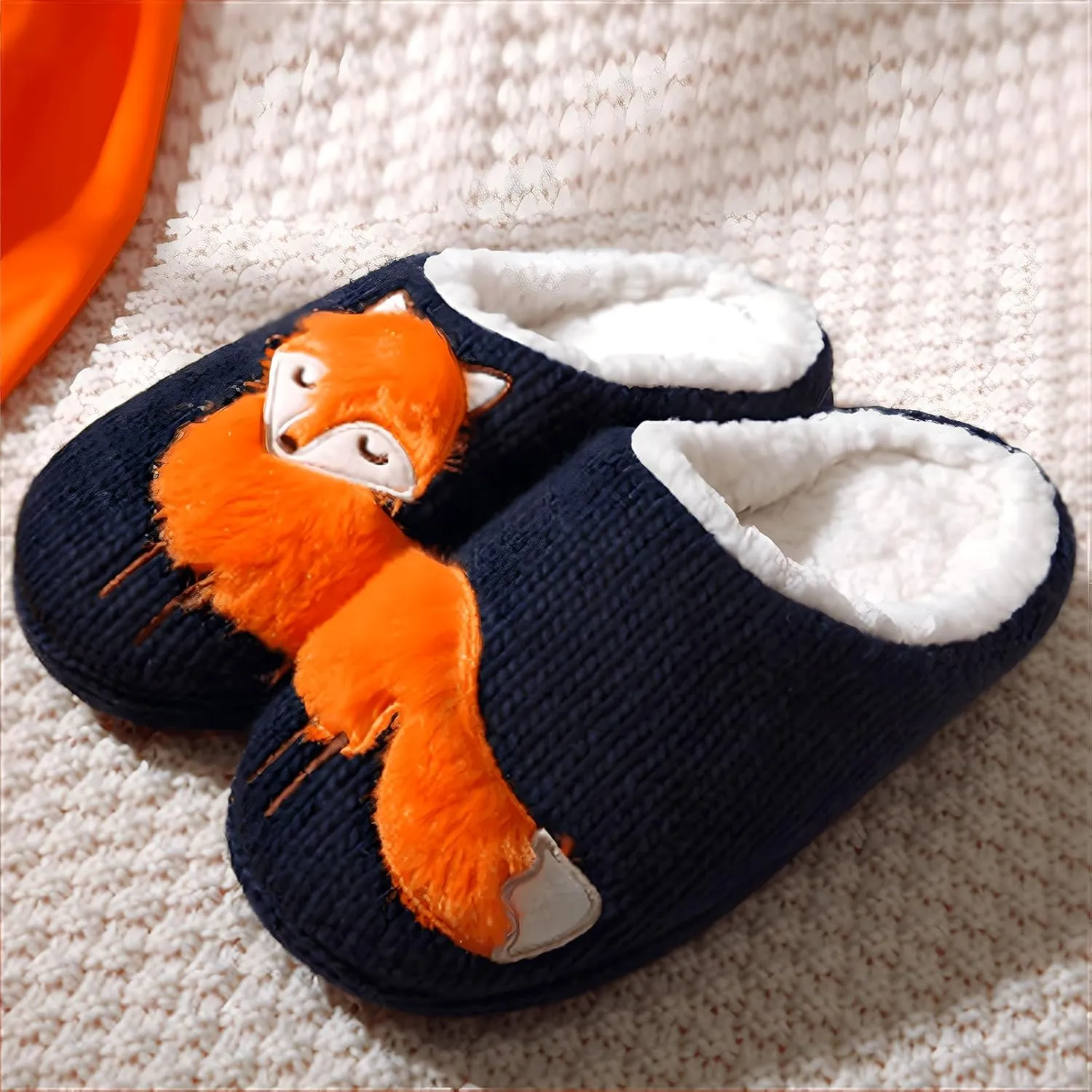 Fuzzy Warm Fluffy Plush Animal Cute Slippers For Women Houseshoes For Women