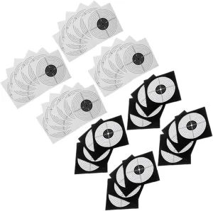 GALPADA 200pcs Archery Target Paper Precision for Backyard Practice Lightweight and Design Compatible with Various Bows Durable Paperboard Material for Enhanced Accuracy