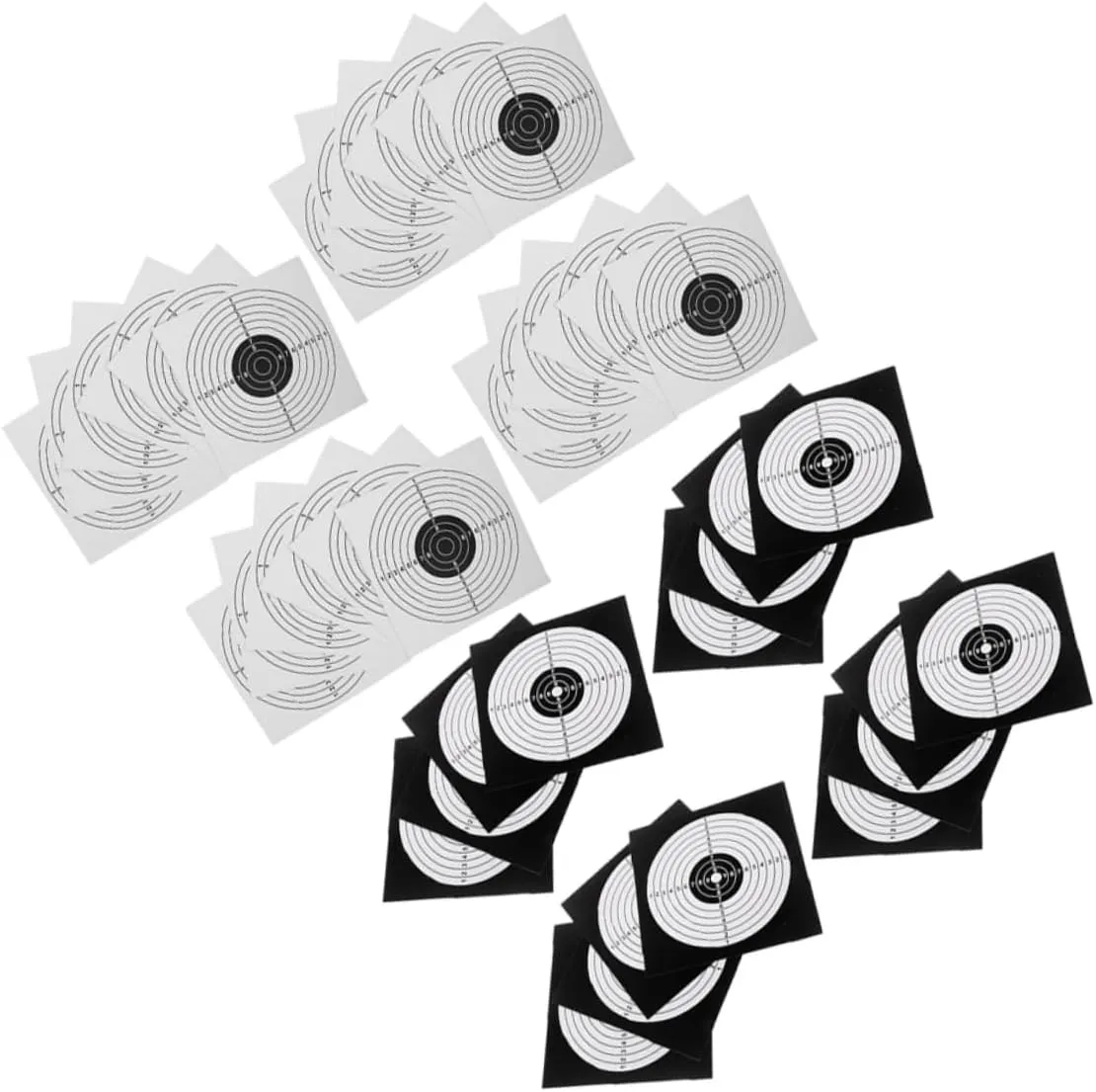 GALPADA 200pcs Archery Target Paper Precision for Backyard Practice Lightweight and Design Compatible with Various Bows Durable Paperboard Material for Enhanced Accuracy
