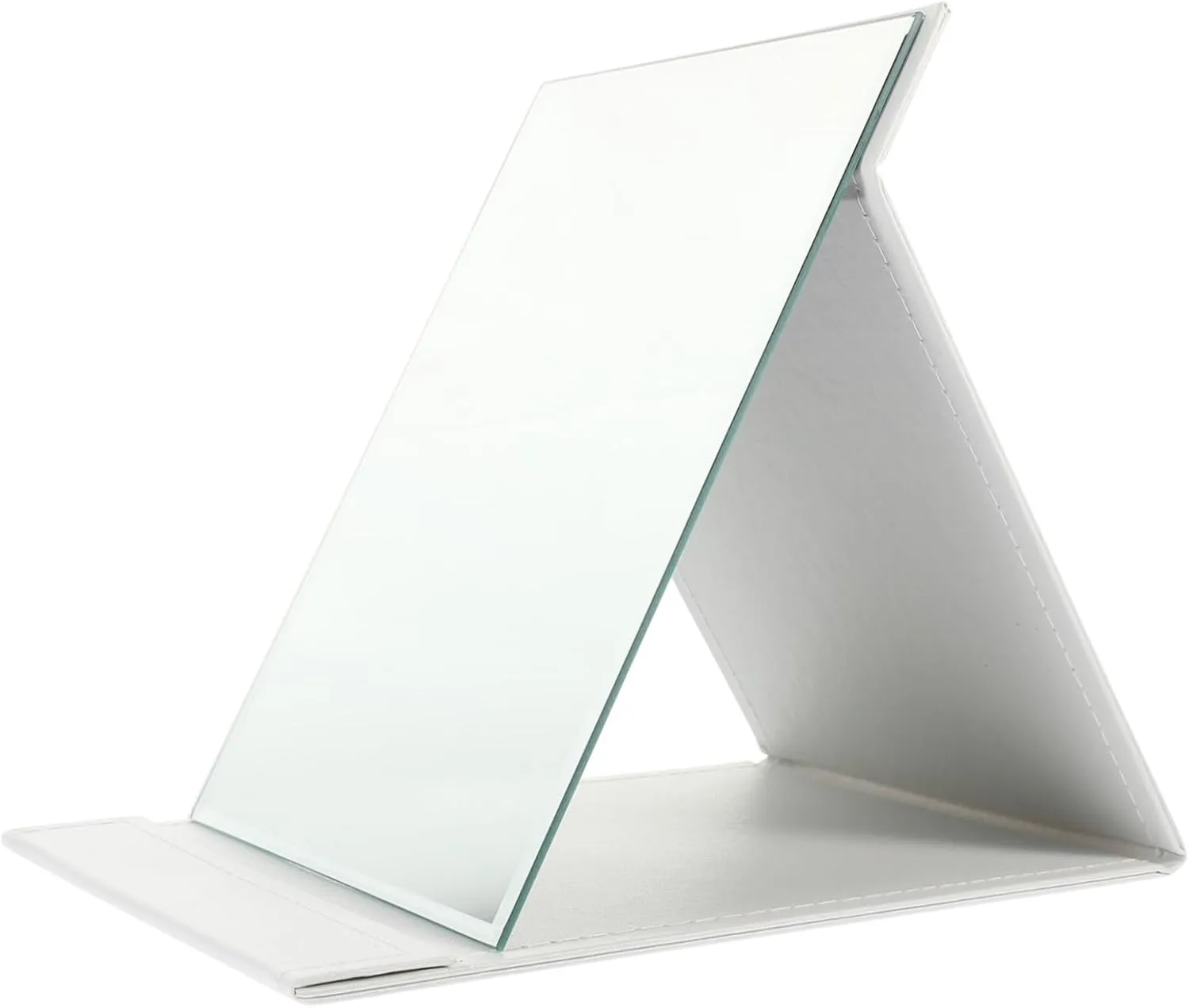 Garneck Decorative Makeup Mirror Lightweight Glass Tabletop Mirror for Vanity Desk Bedroom